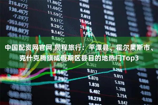 中国配资网官网 同程旅行：平潭县、霍尔果斯市、克什克腾旗成假期区县目的地热门Top3
