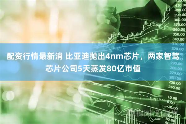 配资行情最新消 比亚迪抛出4nm芯片，两家智驾芯片公司5天蒸发80亿市值